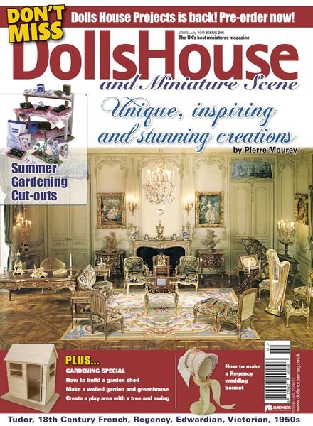 Dolls House & Miniature Scene – July 2011 Cover