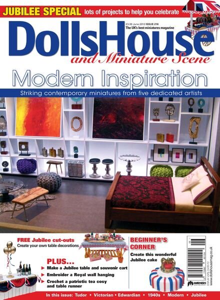 Dolls House & Miniature Scene – June 2012 Cover