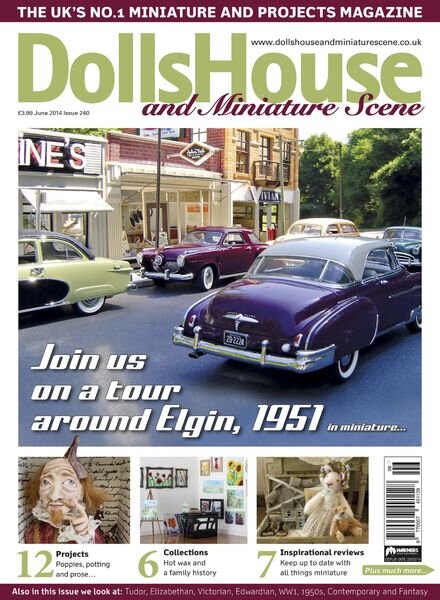 Dolls House & Miniature Scene – June 2014 Cover