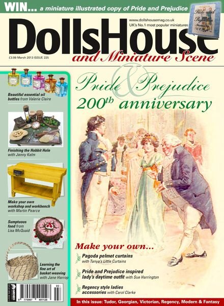 Dolls House & Miniature Scene – March 2013 Cover