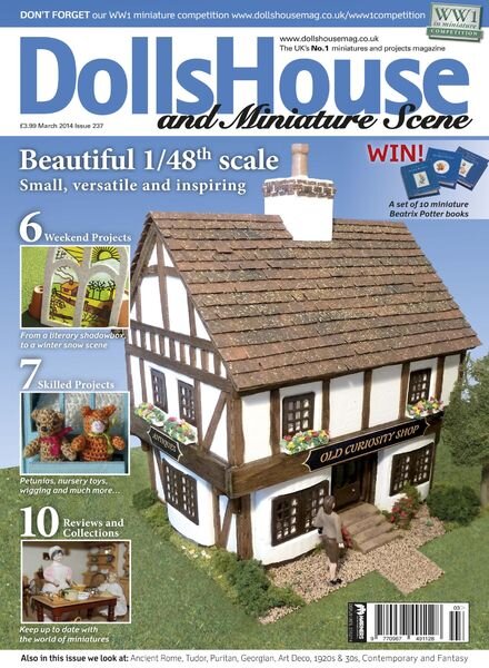 Dolls House & Miniature Scene – March 2014 Cover