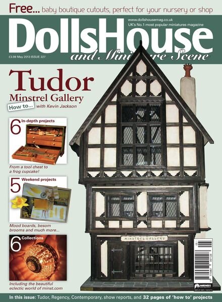 Dolls House & Miniature Scene – May 2013 Cover
