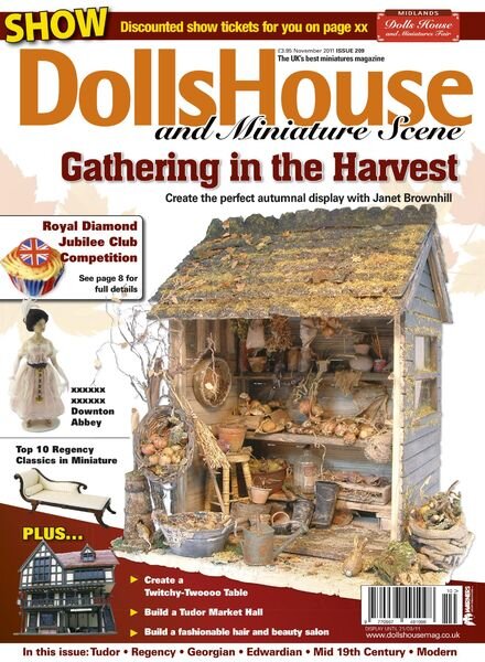 Dolls House & Miniature Scene – November 2011 Cover
