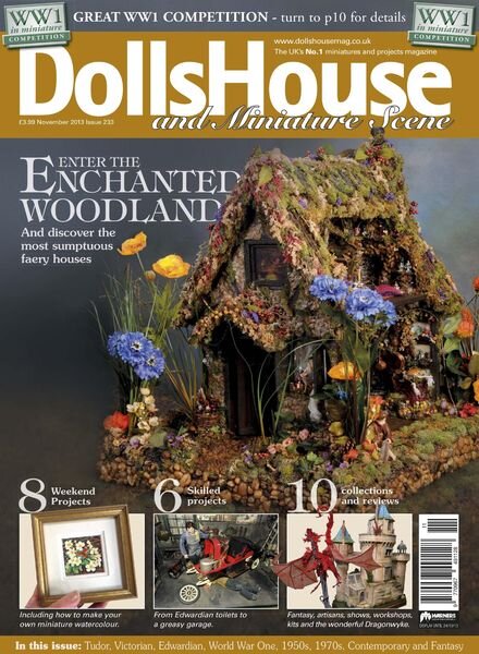 Dolls House & Miniature Scene – November 2013 Cover