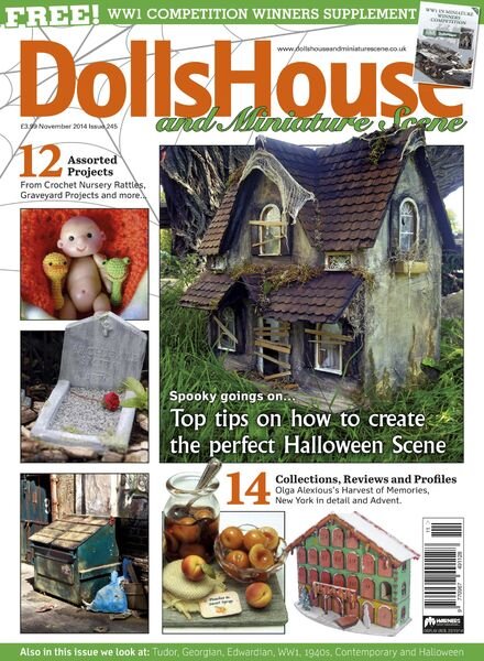 Dolls House & Miniature Scene – November 2014 Cover