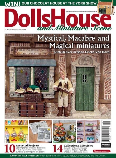 Dolls House & Miniature Scene – October 2014 Cover