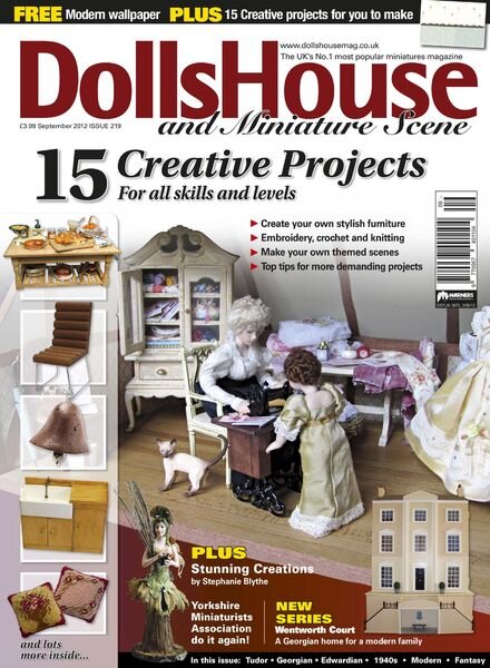 Dolls House & Miniature Scene – September 2012 Cover
