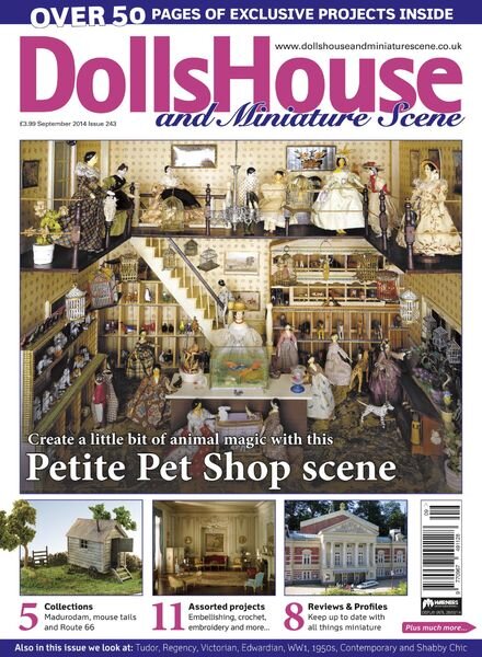 Dolls House & Miniature Scene – September 2014 Cover