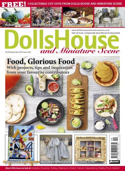 Dolls House & Miniature Scene – September 2015 Cover