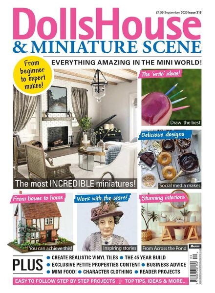 Dolls House & Miniature Scene – September 2020 Cover