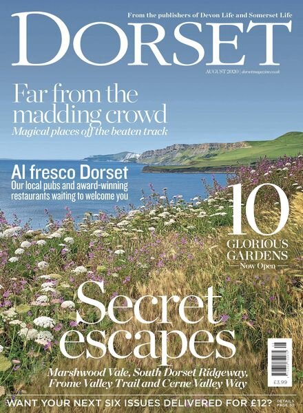 Dorset Magazine – August 2020 Cover