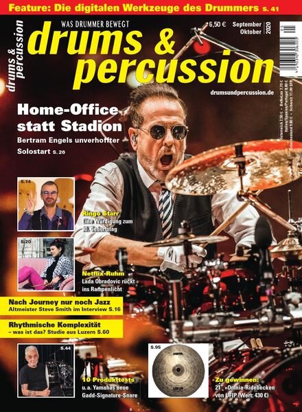 Drums & Percussion – September-Oktober 2020 Cover
