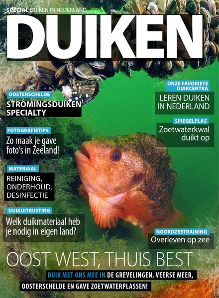 Duiken in Nederland – Special Edition 2020 Cover