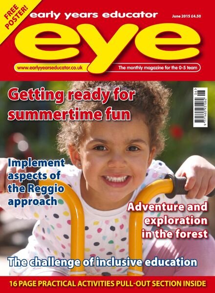 Early Years Educator – June 2015 Cover
