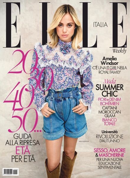 Elle Italia – 08 agosto 2020 Cover