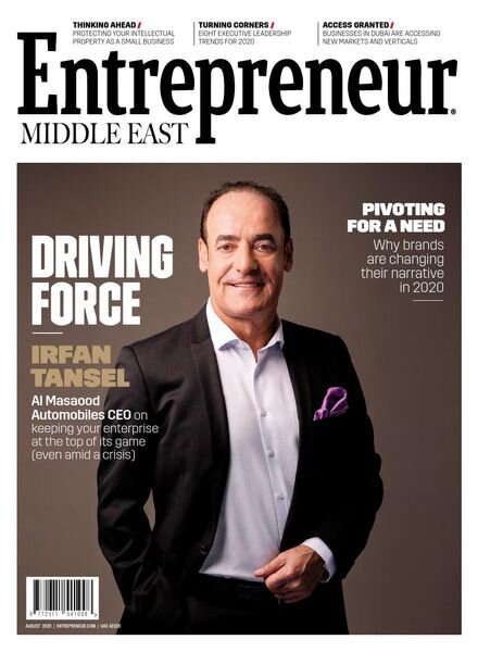 Entrepreneur Middle East – August 2020 Cover