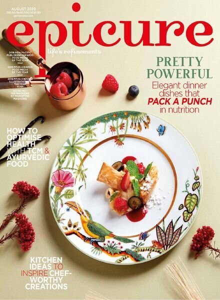 epicure Singapore – August 2020 Cover