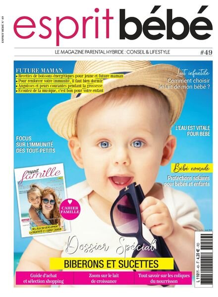Esprit Bebe – Juin-Aout 2020 Cover