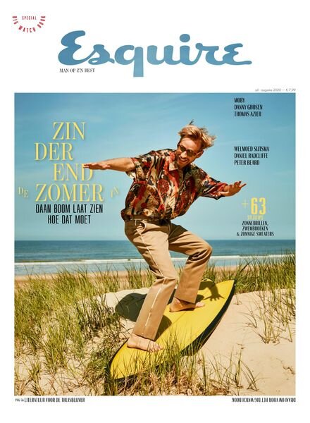 Esquire Netherlands – juni 2020 Cover