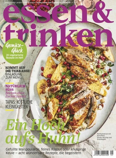 Essen & Trinken – September 2020 Cover