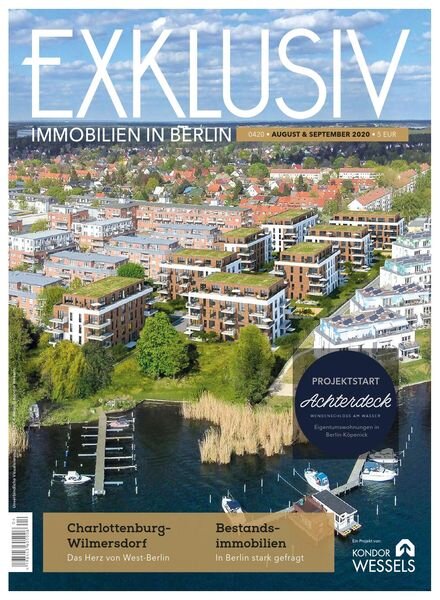 Exklusiv Immobilien in Berlin – August-September 2020 Cover