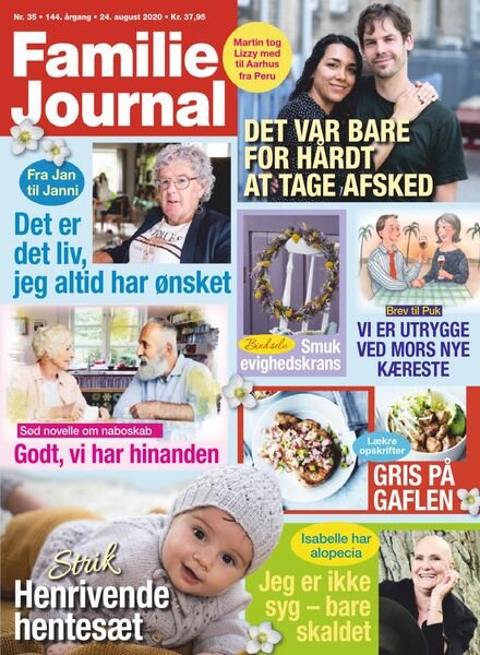 Familie Journal – 18 august 2020 Cover