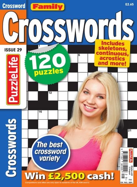 Family Crosswords – July 2020 Cover