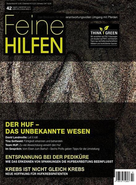 Feine Hilfen – August-September 2020 Cover