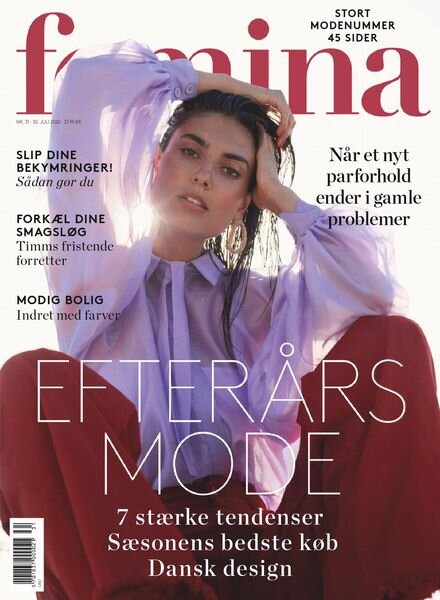 Femina Denmark – 30 July 2020 Cover