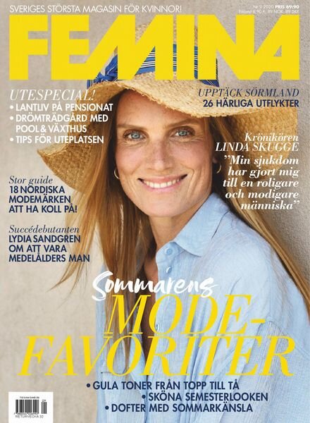 Femina Sweden – September 2020 Cover