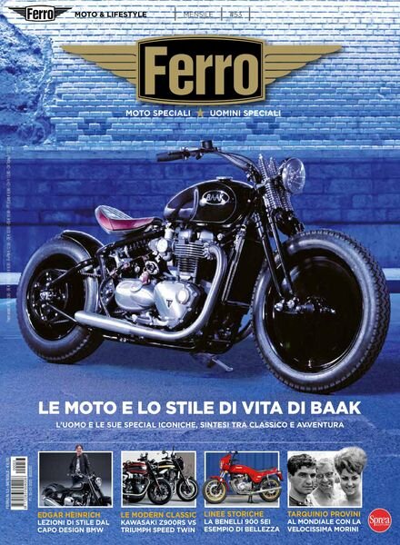 Ferro – Agosto 2020 Cover