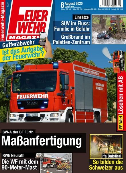 Feuerwehr Magazin – Juli 2020 Cover
