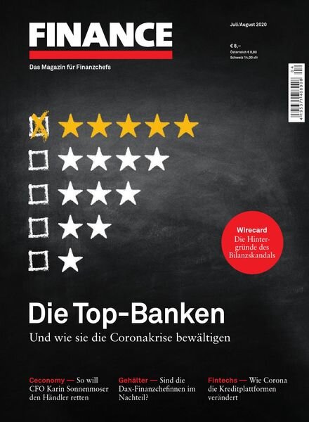 Finance – Juli-August 2020 Cover