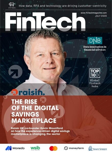 FinTech Magazine – July 2020 Cover