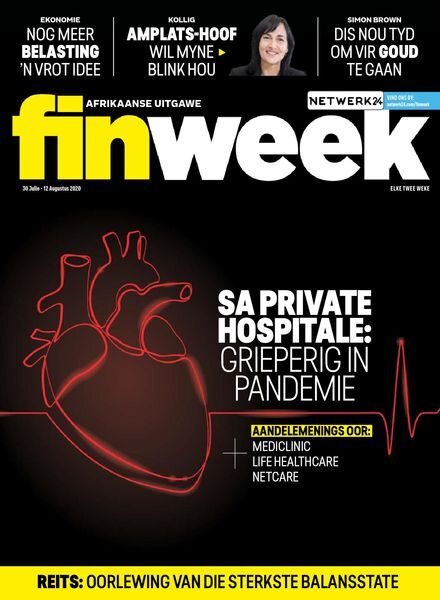 Finweek Afrikaans Edition – Julie 30, 2020 Cover