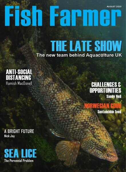 Fish Farmer Magazine – August 2020 Cover