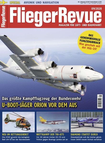 FliegerRevue – September 2020 Cover