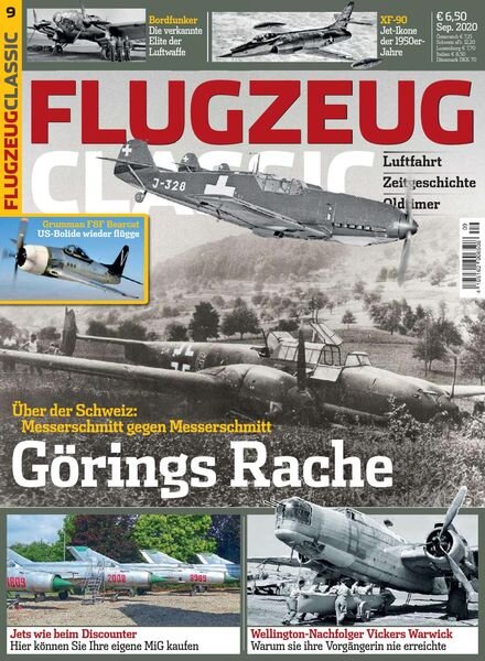 Flugzeug Classic – September 2020 Cover