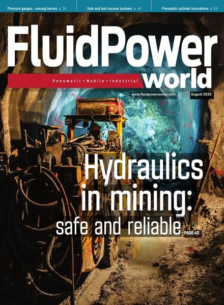 Fluid Power World – August 2020 Cover