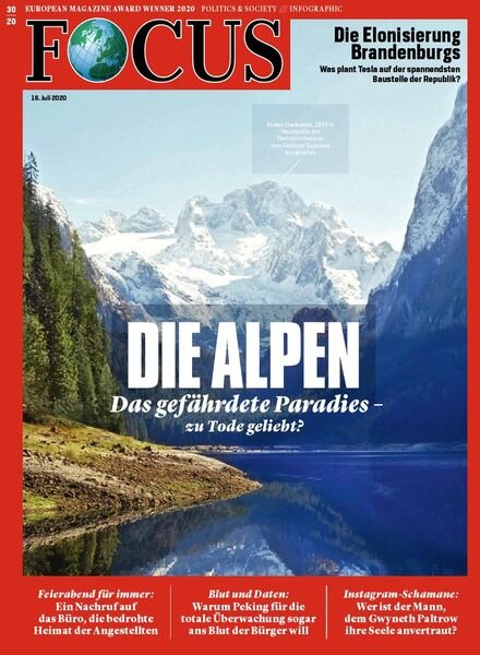 Focus – 18 Juli 2020 Cover