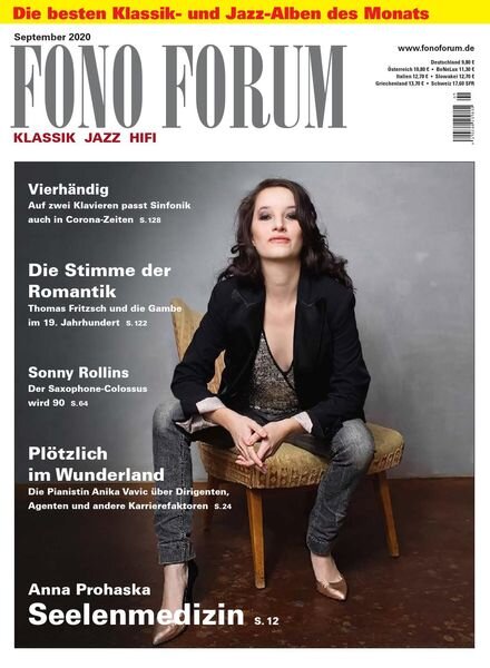 Fono Forum – September 2020 Cover