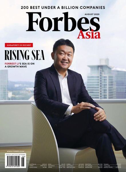 Forbes Asia – August 2020 Cover