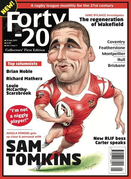 Forty20 – Vol 1 Issue 1 Cover