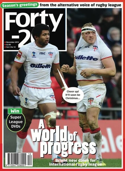 Forty20 – Vol 3 Issue 12 Cover