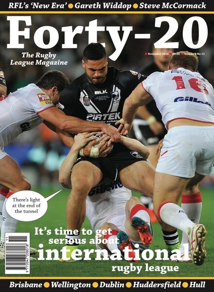 Forty20 – Vol 4 Issue 11 Cover