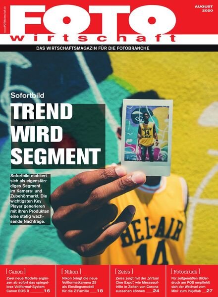 Fotowirtschaft – August 2020 Cover