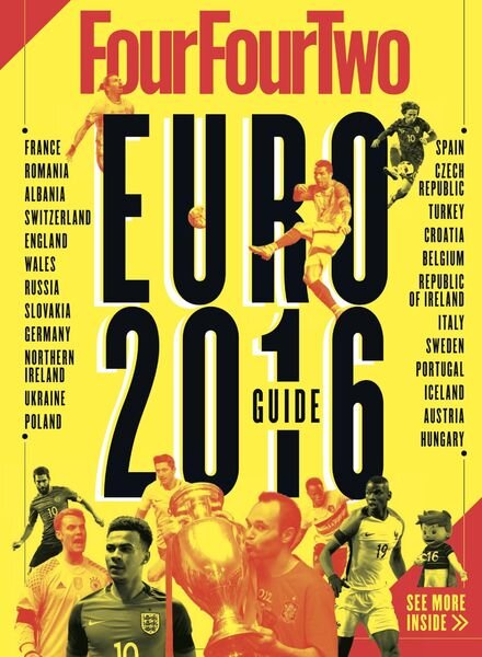 FourFourTwo UK – Euro Supplement Cover