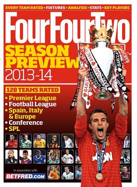 FourFourTwo UK – Season Preview 2013-14 Cover
