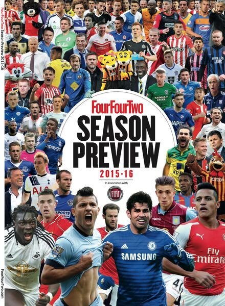 FourFourTwo UK – Season Preview 2015-16 Cover