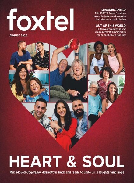 Foxtel Magazine – August 2020 Cover